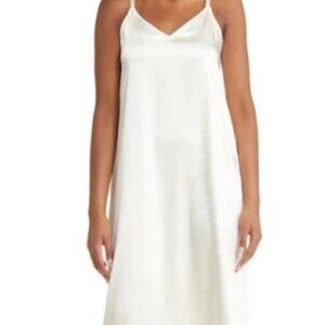 Vince Camuto | Satin Dress | Birch | XS